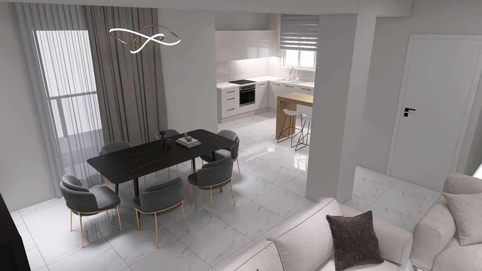 منزل جديد من طابقين للبيع في هيراكليون